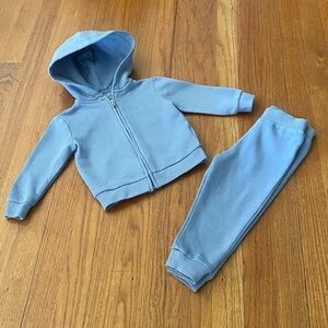 Ralph Lauren Light Blue Kids Hoodie Set